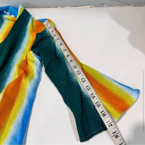 BCBGeneration waterfall cardigan 3/4 bell sleeves - Picture 5 of 8